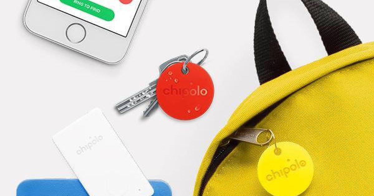 Chipolo ONE - 1 Pack - Key Finder, Bluetooth Tracker for Keys, Bag, Item  Finder. Free Premium Features. iOS and Android Compatible (Red)