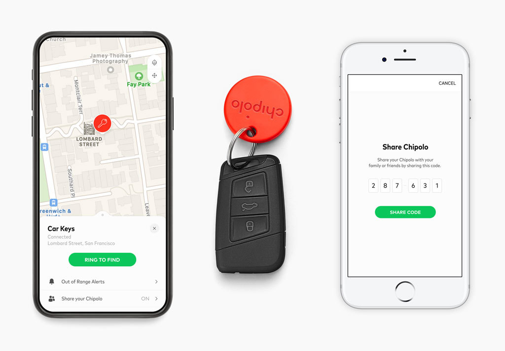 findy your car keys with bluetooth