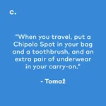 There and back again lost luggage Tomaz story Chipolo