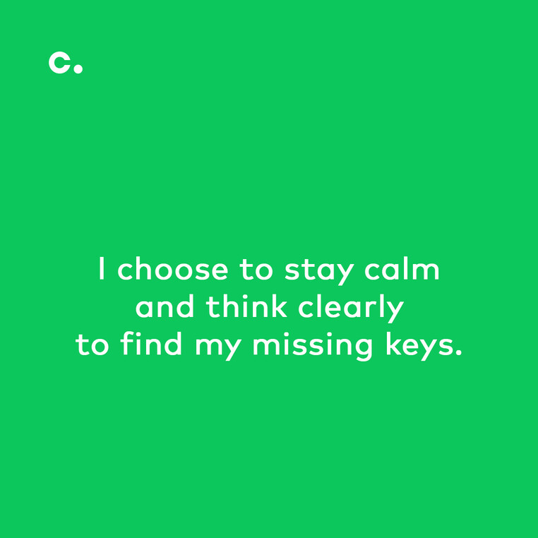 Find lost keys affirmations Chipolo 4