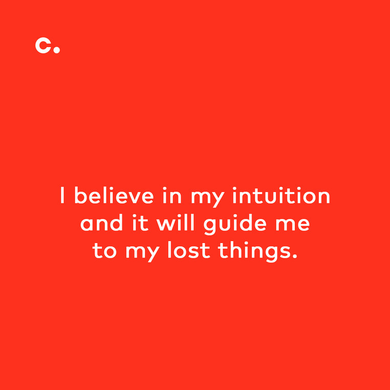 Find lost keys affirmations Chipolo 10