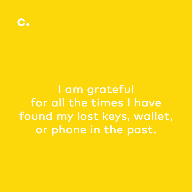 Find lost keys affirmations Chipolo 11