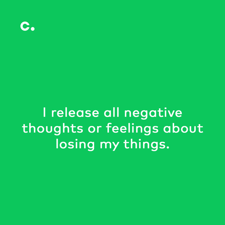 Find lost keys affirmations Chipolo 12