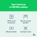 Chipolo wallet tracker meets Secrid slim wallet 2