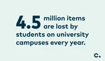 Blog lost things on student campus 4 5 million lost items