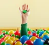 Ballpit Hand Mobile Desktop