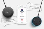 Chipolo voice control find keys wallet