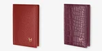 Hadoro passport cover red chipolo finder