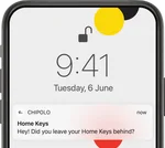 Out of range alerts image