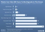 Ocean plastic waste breakdown facts Image Statista