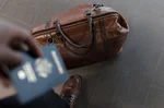 Lost airport luggage nappy