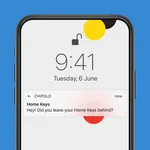 Chipolo out of range alerts key finder find keys 1