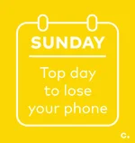 Chipolo trackin tag top day to lose your phone blog infographics
