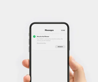 Page renewal messageinapp