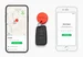 Chipolo key finder tag share function car keys
