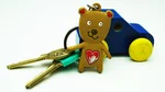 Jamesmarkosborne colorful keychain lost keys