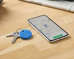Chipolo colorful smart key tracking tag blue