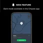 Chipolo key finder app dark mode
