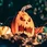 Halloween angry pumpkin