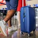 Luggage tracker with coin battery