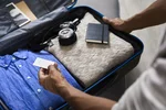 Chipolo Bluetooth finder checked luggage