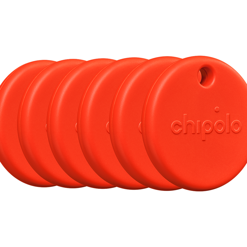 Chipolo POP - 6 Pack - Red