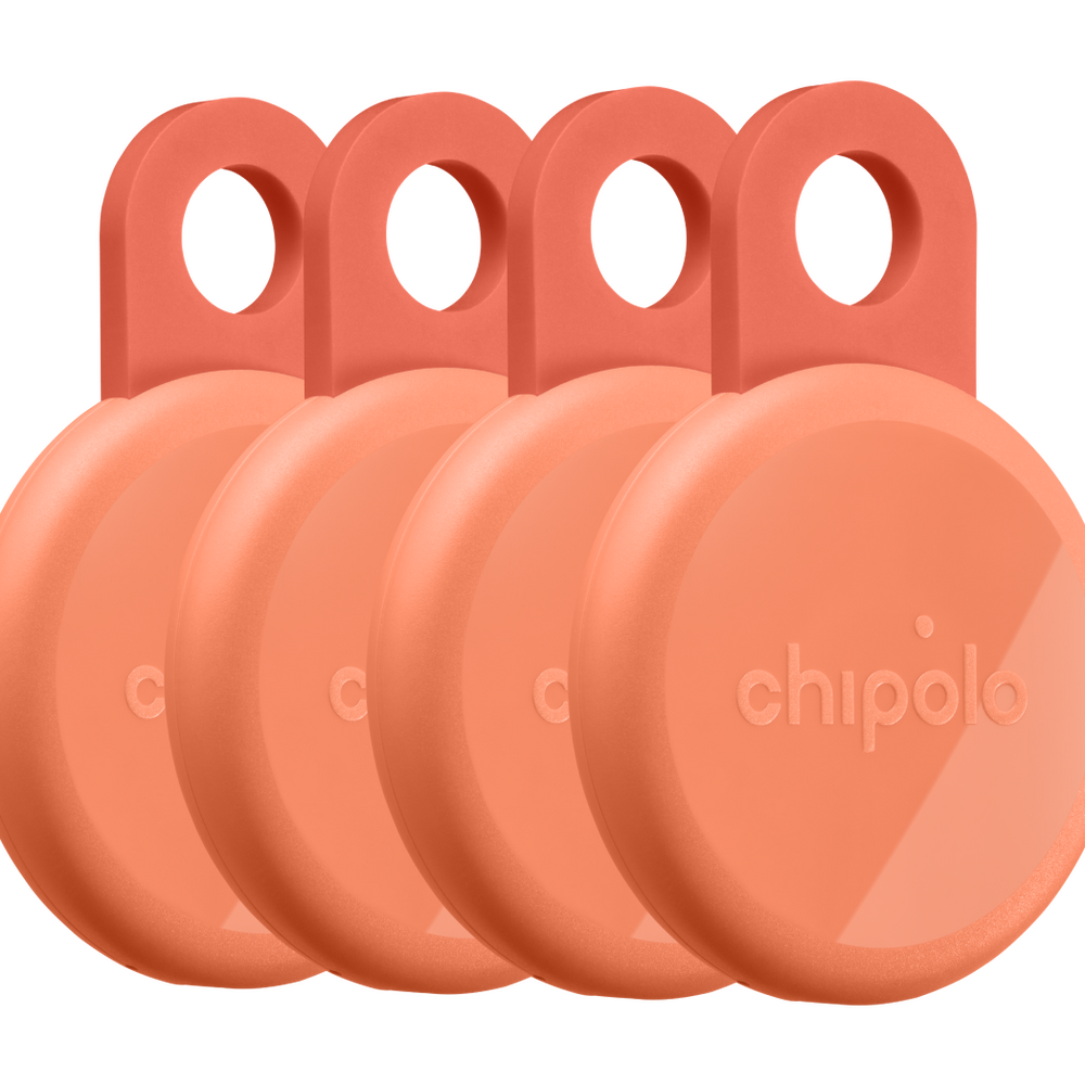 Chipolo LOOP - 4 Pack - Coral