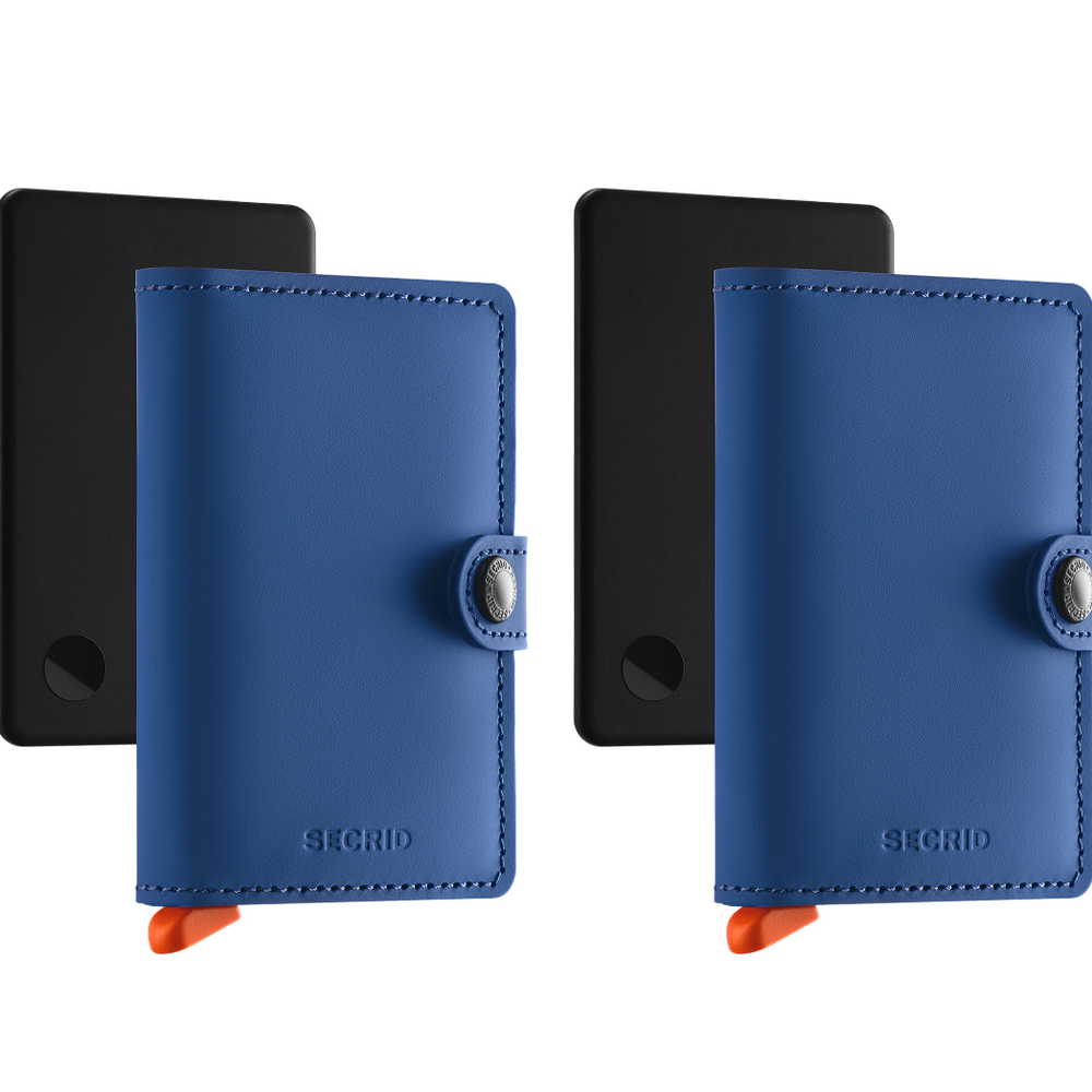 TRACKABLE MINIWALLET - 2 Pack - Blue