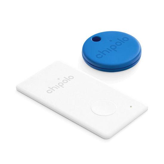 Chipolo Bundle Bluetooth tracker including Chipolo ONE Blue and Chipolo CARD